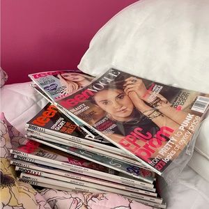 Teen Vogue Assorted Magazines (2013-2015) (various conditions) (DM me)
